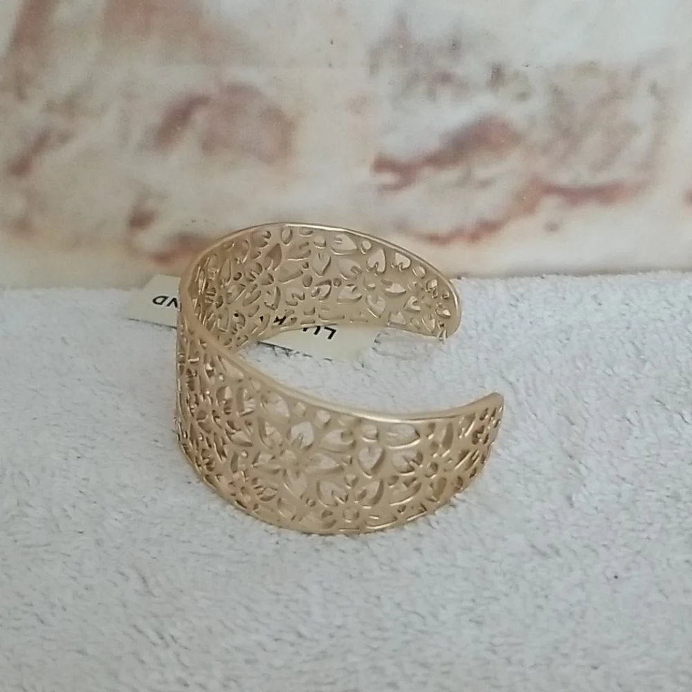New Lucky Brand Openwork Cuff Bracelet